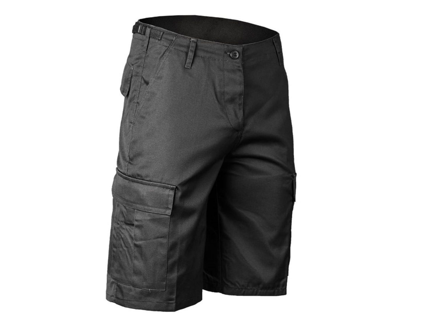 MIL-TEC US BDU Shorts Bermuda Army Patrol Outdoor Hunting Fishing Black