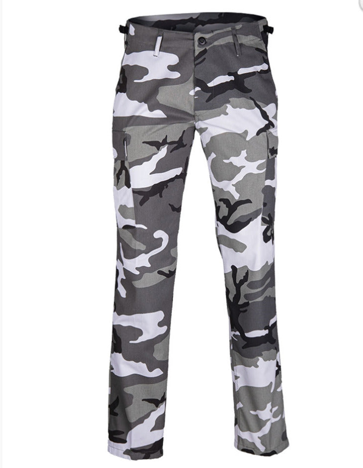 US Army Trousers Rangers Hunting Trekking BDU Military Style Pants Urban Camo