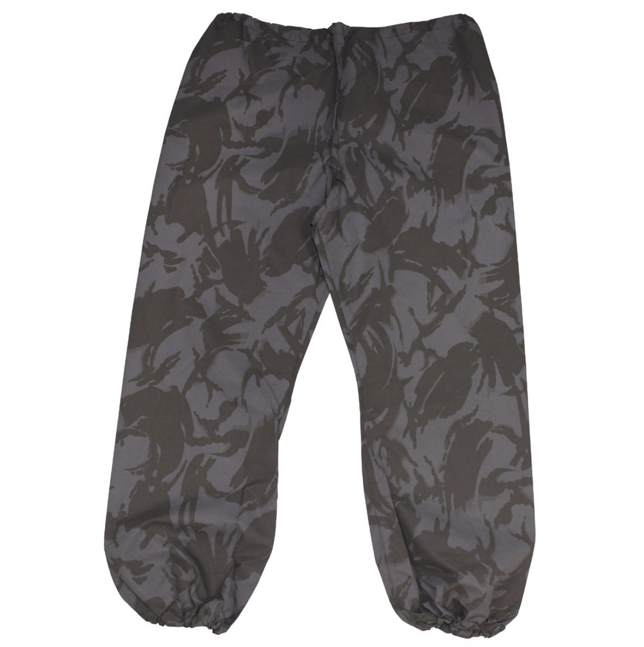 Genuine British Army Trousers Dyed Black Camo Waterproof Gore-Tex Pants Rain