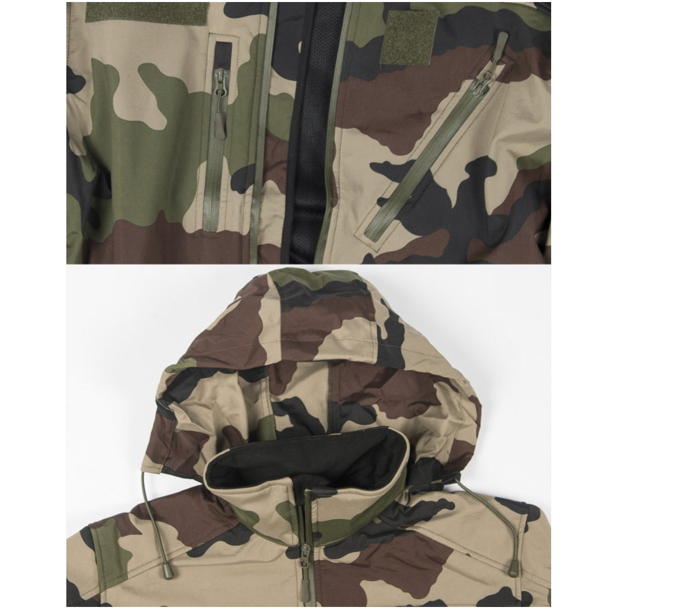 MIL-TEC Military Softshell Jacket SCU 14 Army Tactical Combat Army CCE Camo
