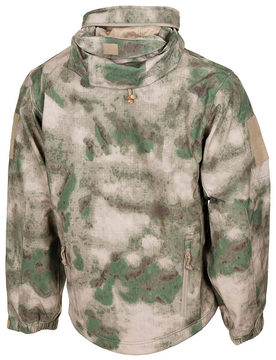Scorpion Windproof Soft Shell Jacket Men's Army Security Military Camo HDT FG