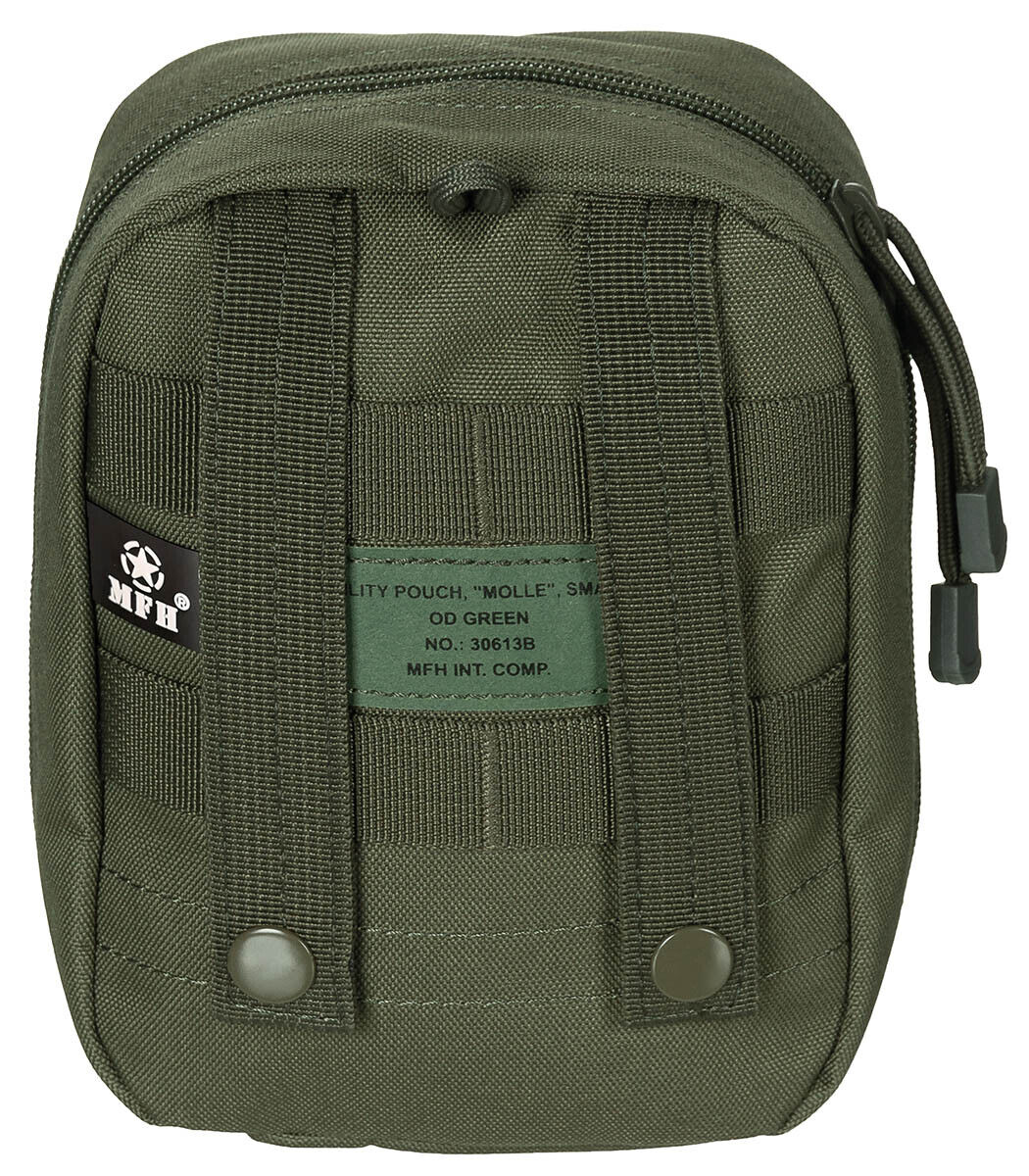 Utility Pouch Military Army Style Combat MOLLE Small OD Green