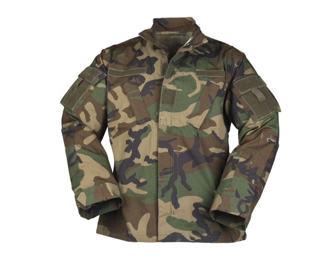 US Army ACU Style Field Combat Tactical Light Jacket Ripstop Military Camo