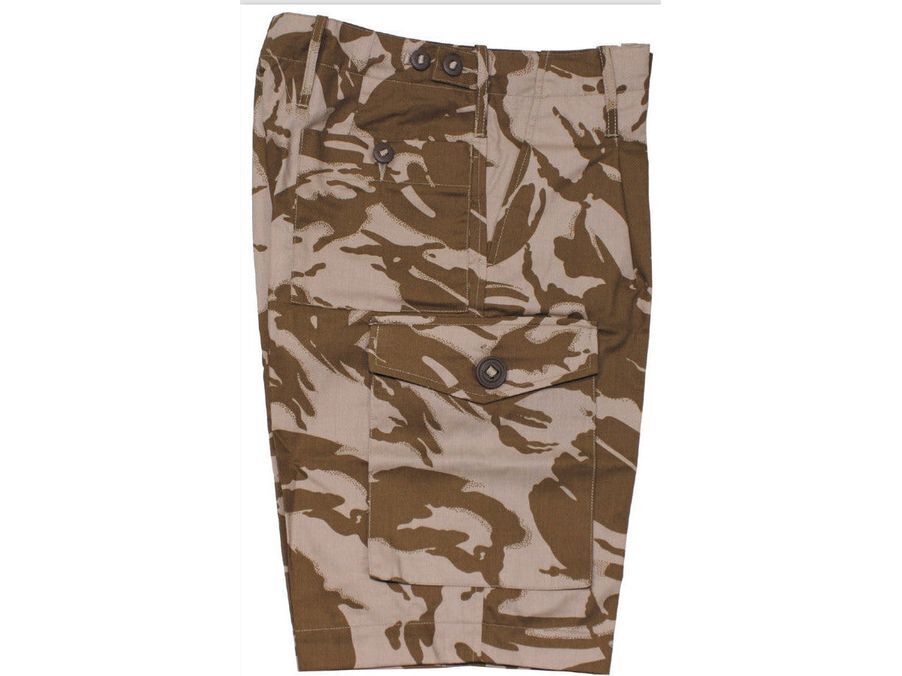 Original British Army Military Bermudas Camo Shorts Combat DPM Desert New