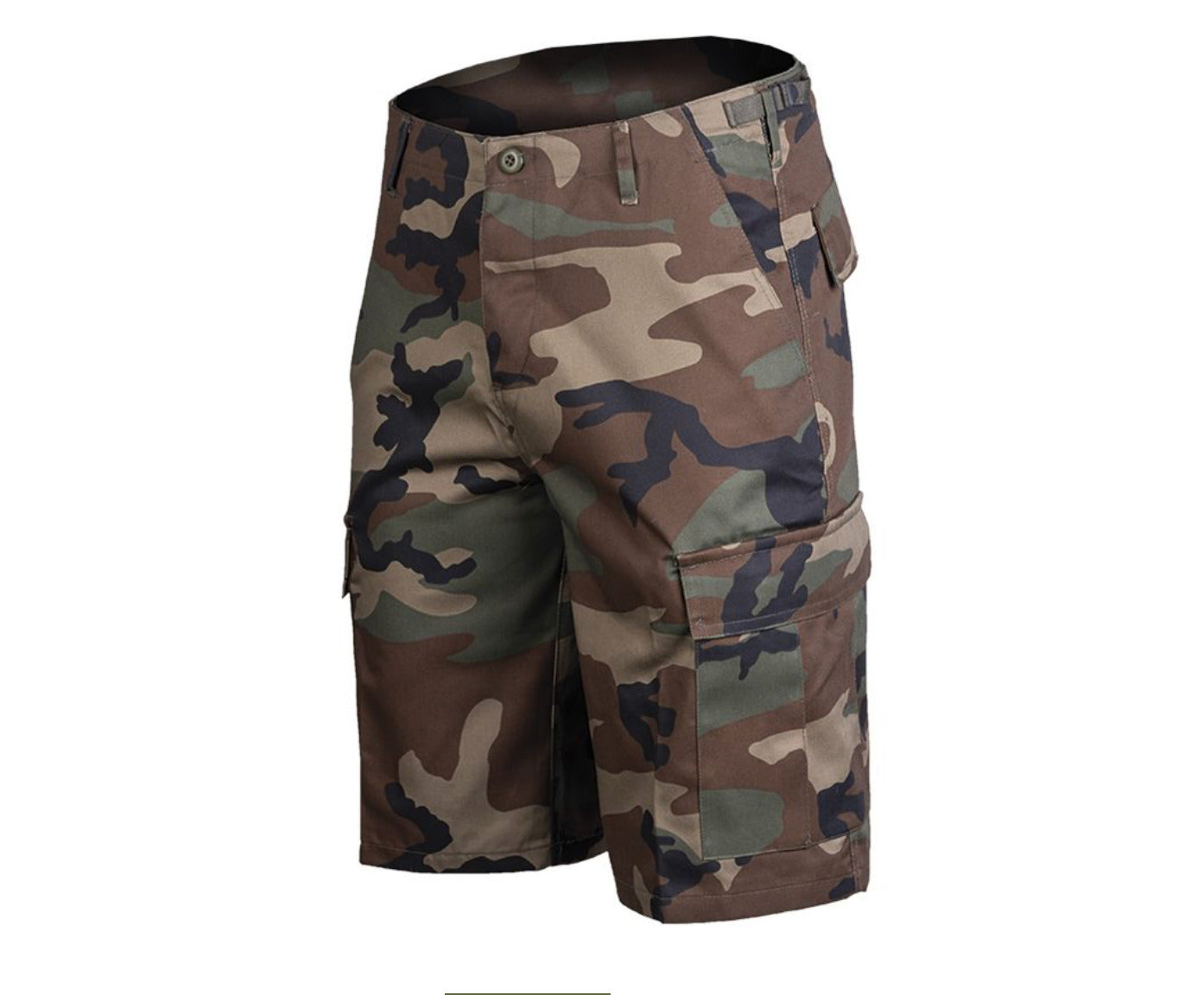 MIL-TEC US BDU Shorts Bermuda Army Patrol Outdoor Hunting Fishing Dark Camo