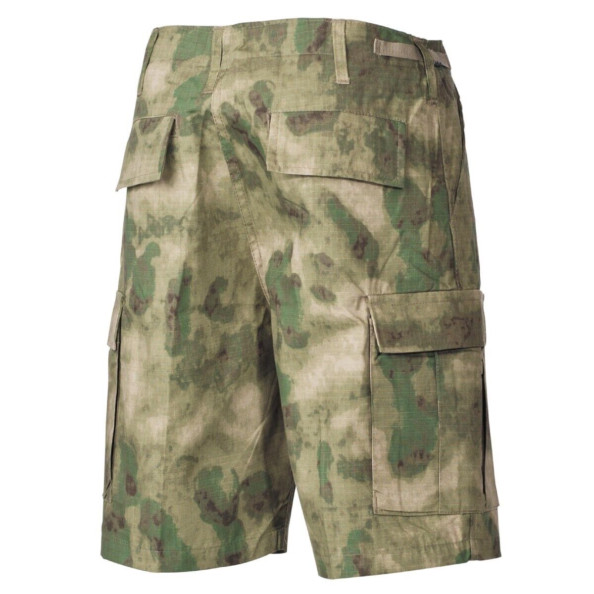 Bermuda Shorts Men's Military Army BDU Leg Pockets Rip Stop HDT Camo FG