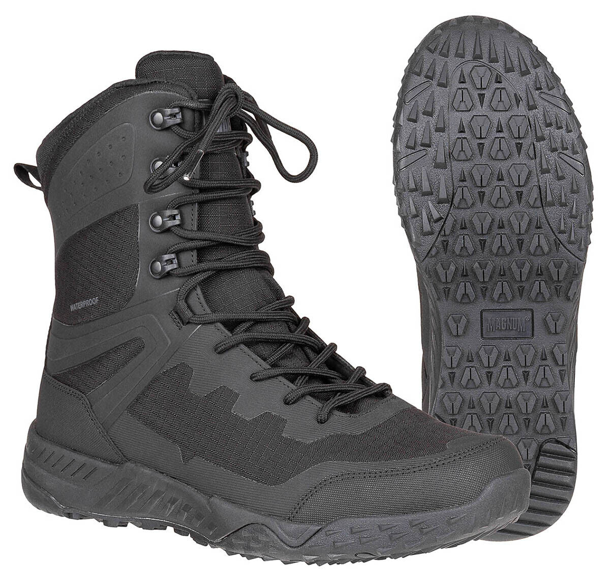 MAGNUM Ultima 8.0 SZ WP Combat Boots Black Waterproof Breathable Sustainable