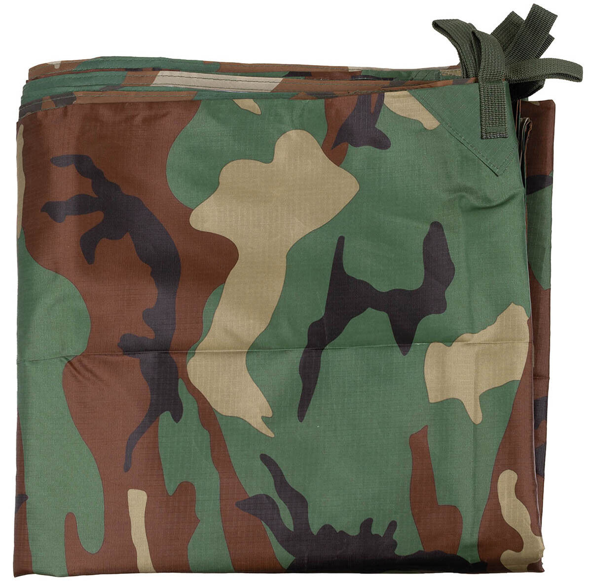 Tarpaulin Waterproof Military Army Outdoor Cover Woodland ca. 300x300cm