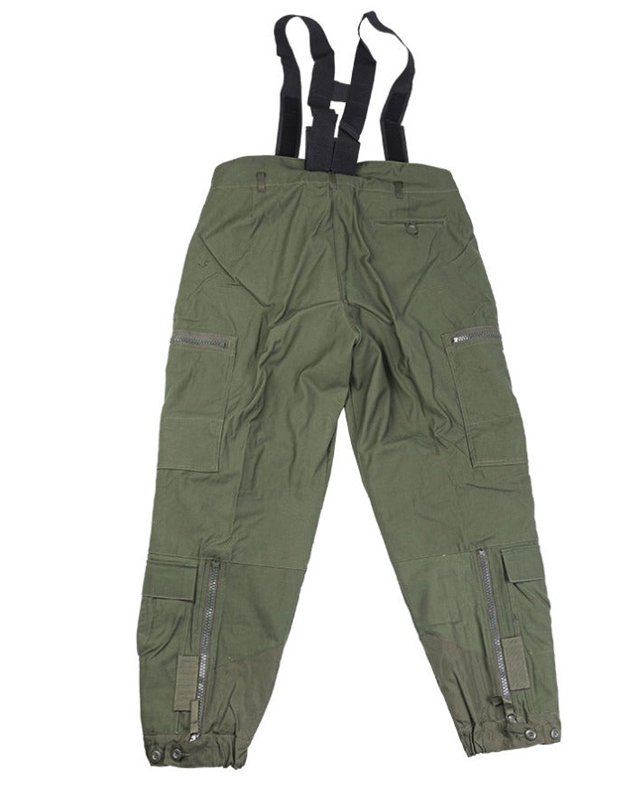 Genuine Swedish Army OD Tanker Pants M90 Vintage Military Surplus (L-XXL) Used