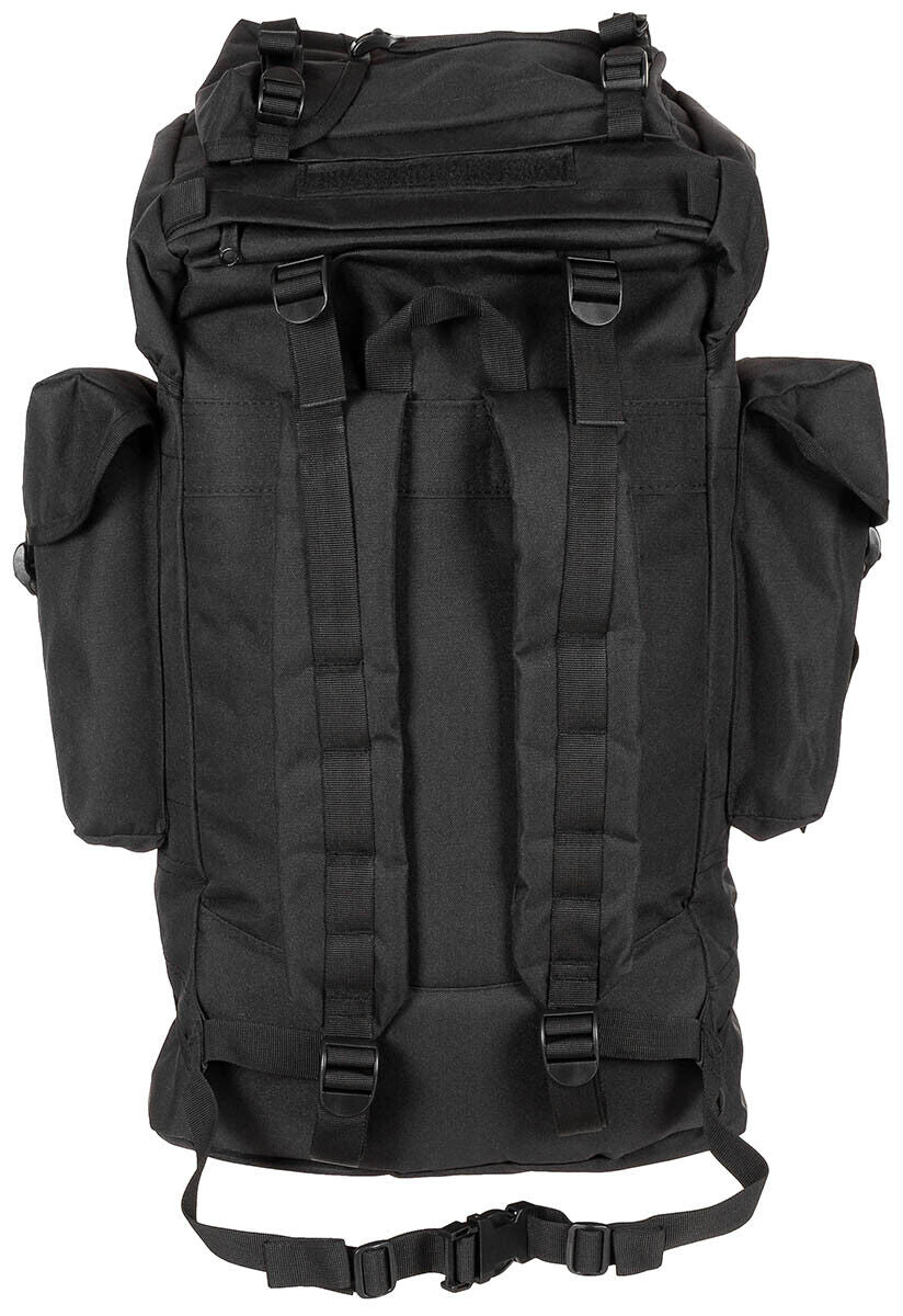 German Army 65 L Combat Backpack Bundewehr Aluminium Rod Tactical Black