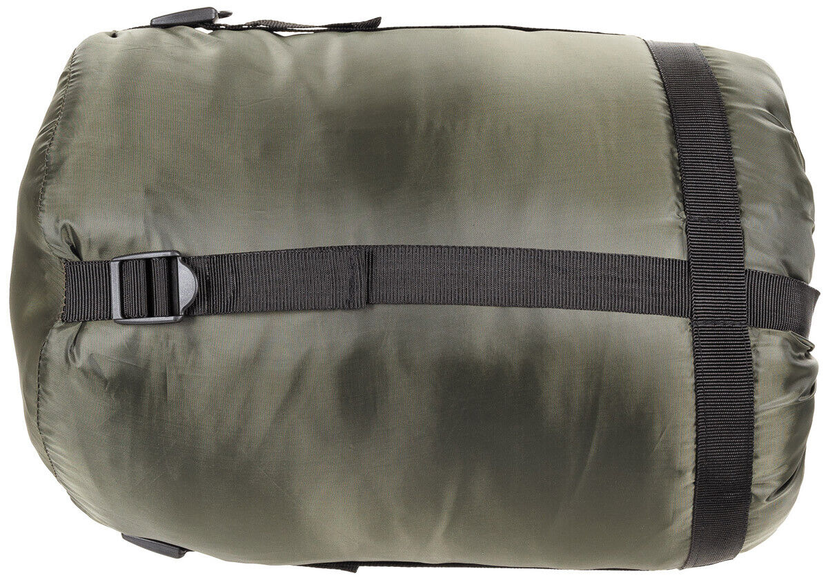 OD Green Mummy Sleeping Bag with 2-Layer Filling