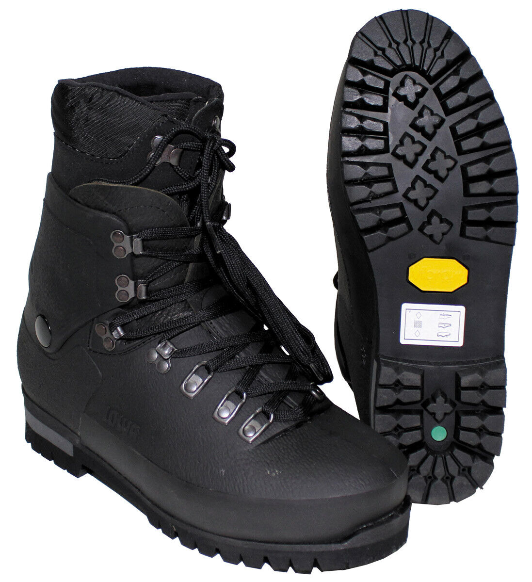 Military Army Ski Hiking Boots LOWA Black Civetta Extrem