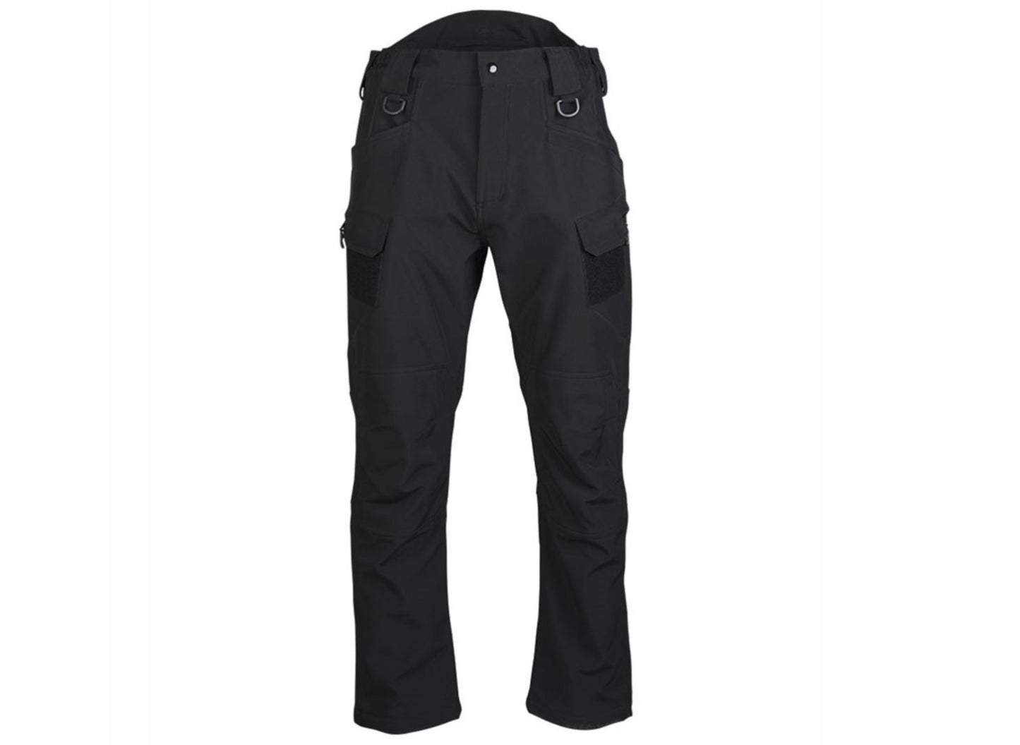 MIL-TEC Military Army Trousers Moleskin Tactical Field Pants Softshell Black