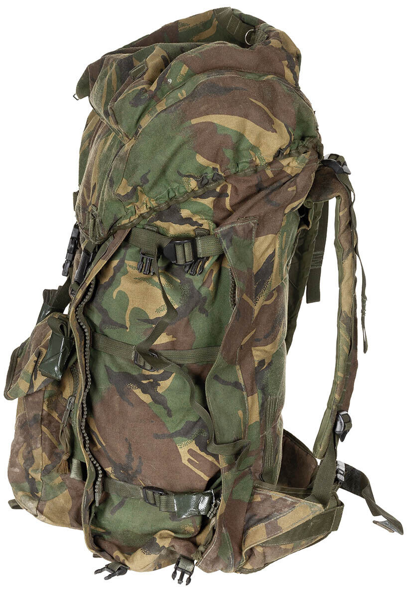 Original British Army Military Backpack DPM Camouflage Without Side Pouch Used