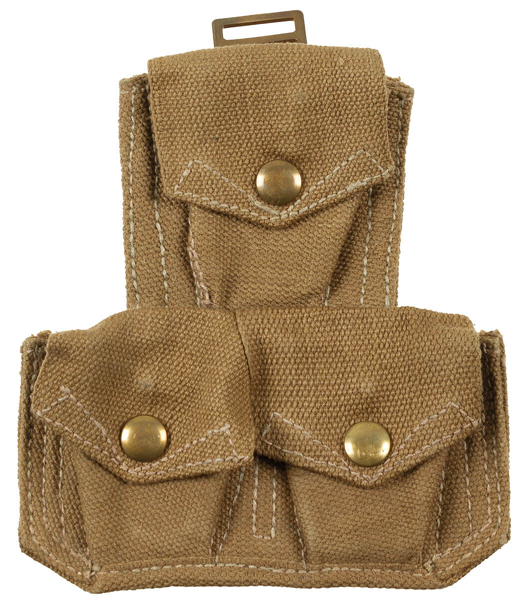 Original British Army Military GB Ammo Pouch Khaki Used