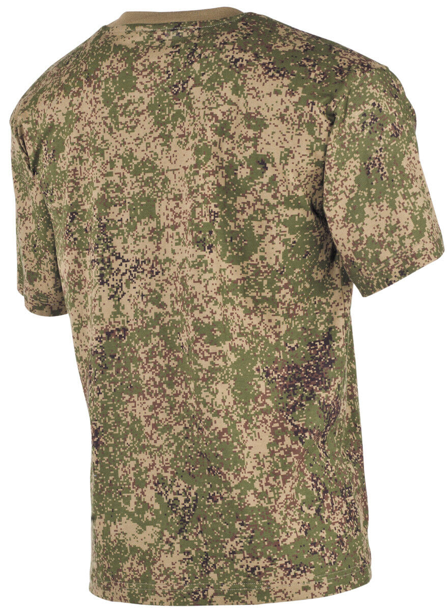 US Mens Tactical Combat T-Shirt Military Training Army Solider Russian Digital