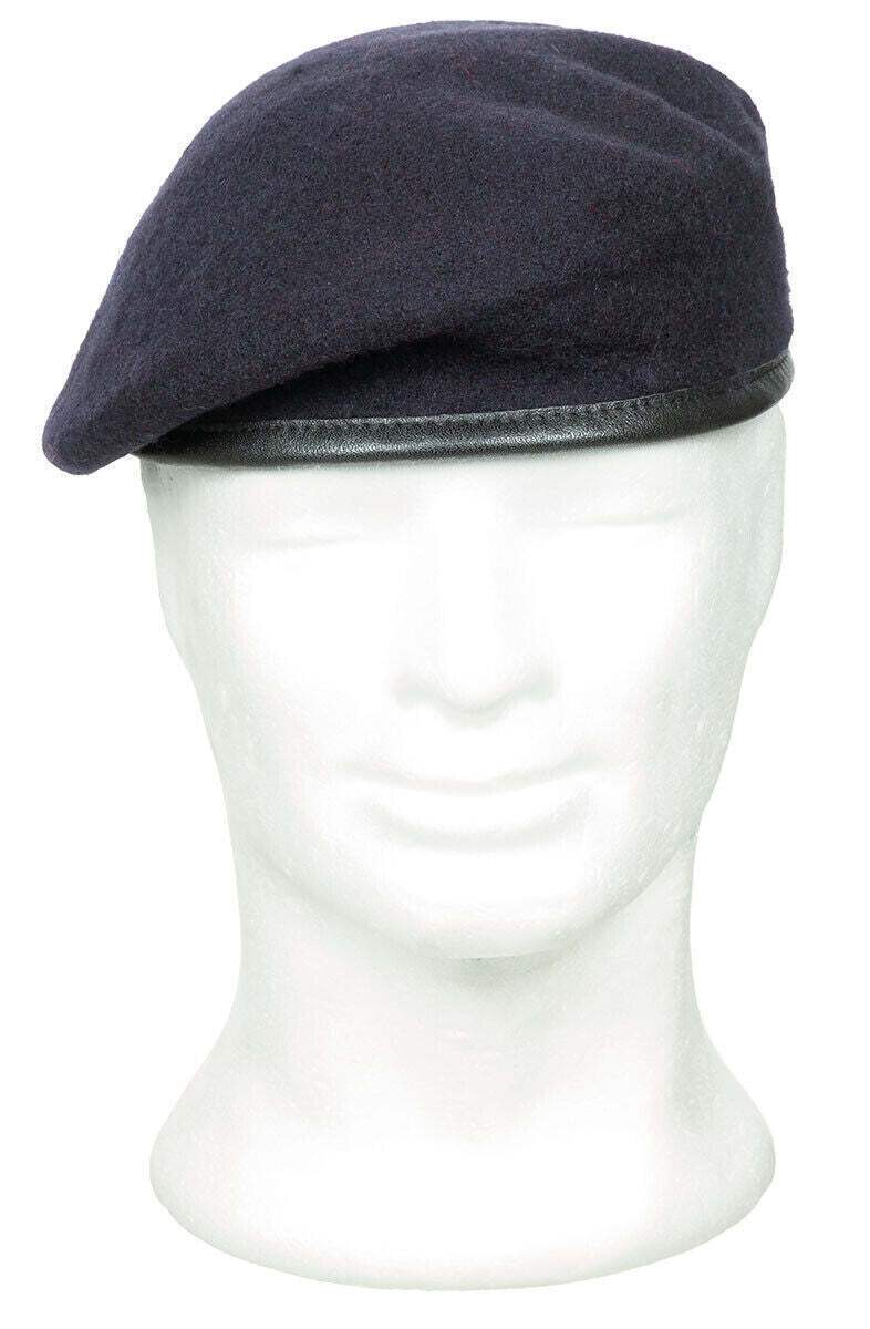 French Army Commando Military Army Small Crown Wool Beret Blue