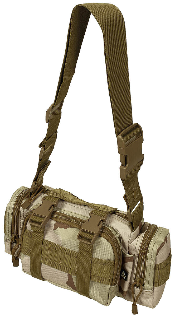 Hip and Shoulder Bag Military Army Combat 3 colours desert