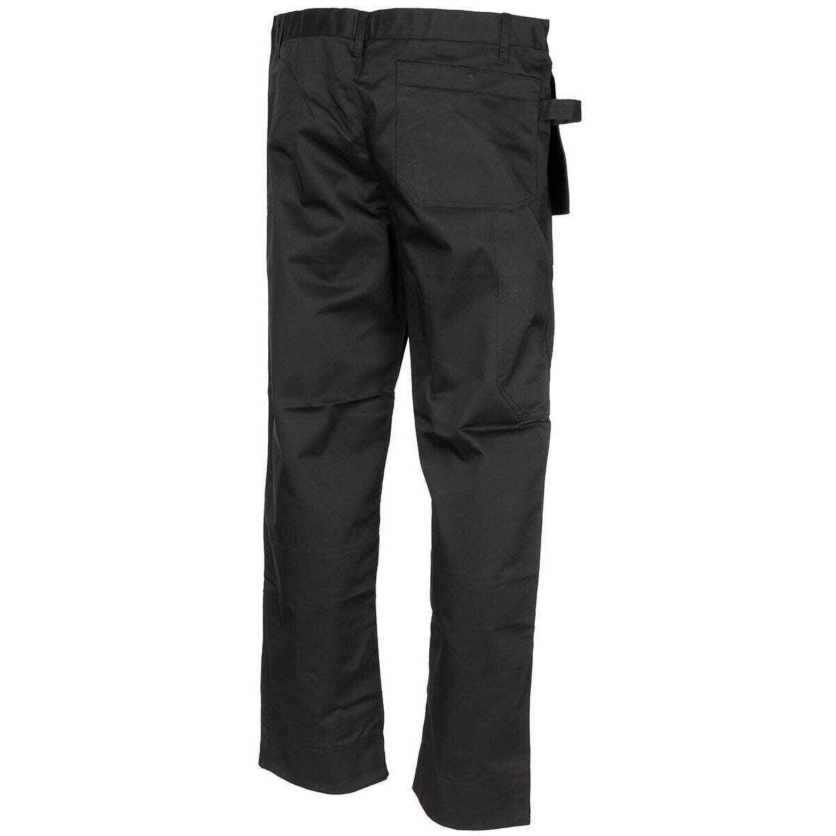 Original Belgium Army Military Black Side Pockets Pants 65% Polyester New