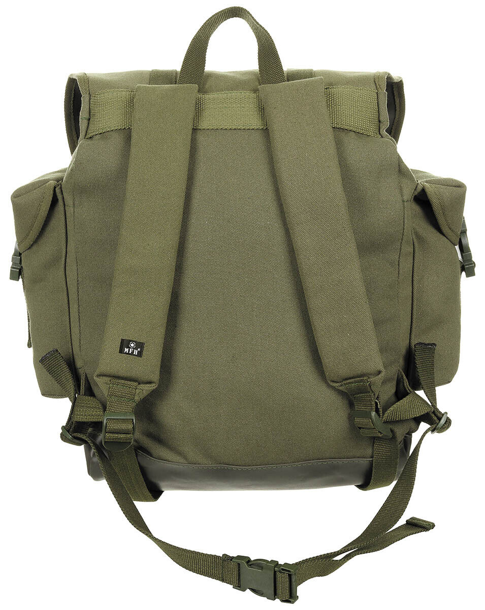 German Army 30L Mountain Backpack OD Green Olive MFH Brand Military Tactical