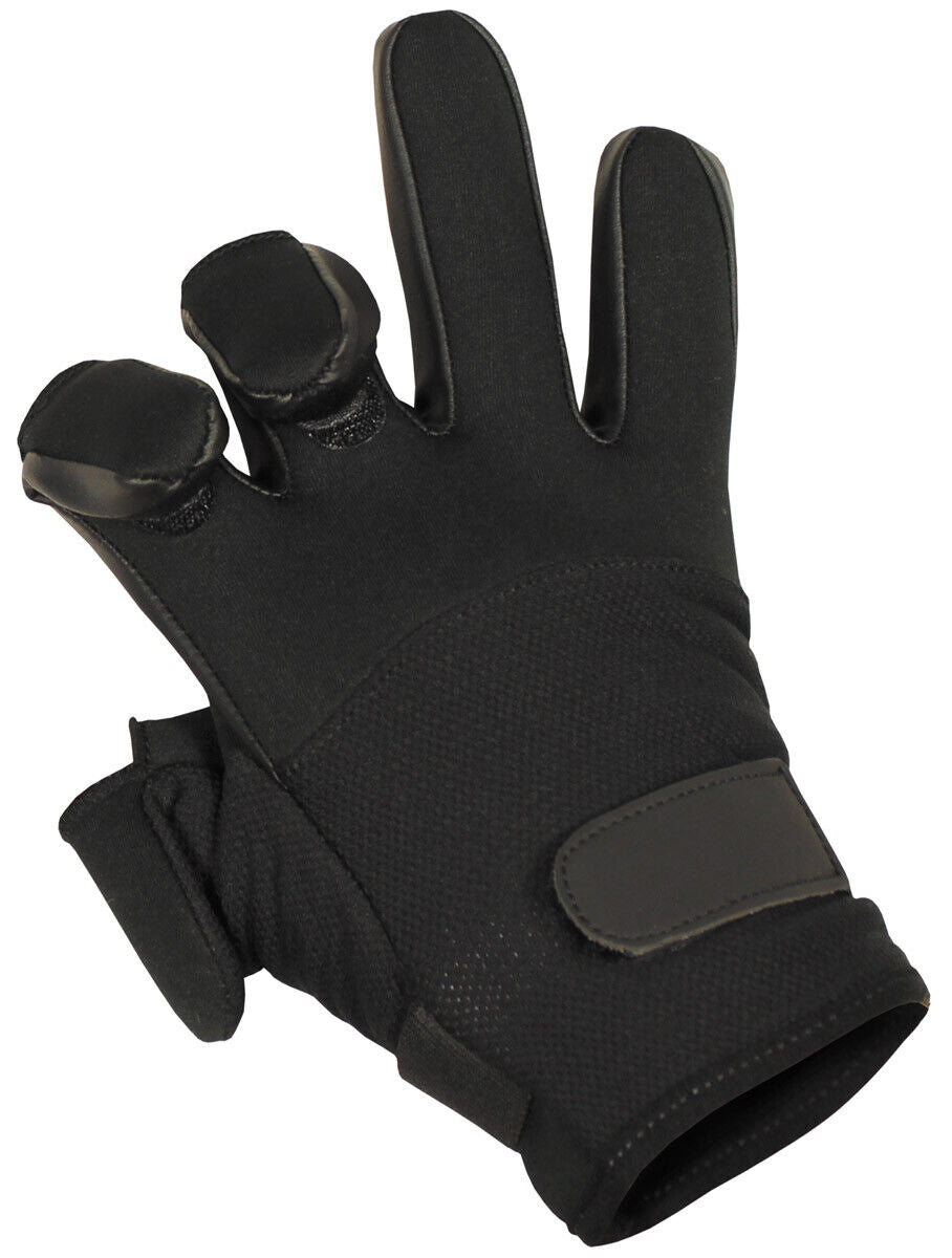 Gloves Tactical Breathable Army Military Lightweight Mesh Neoprene Black