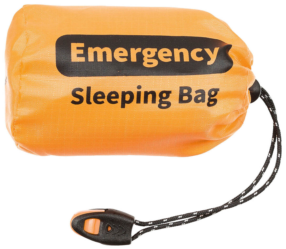 Emergency Sleeping Bag Protection Against Cold Orange One Side Aluminium-Coated