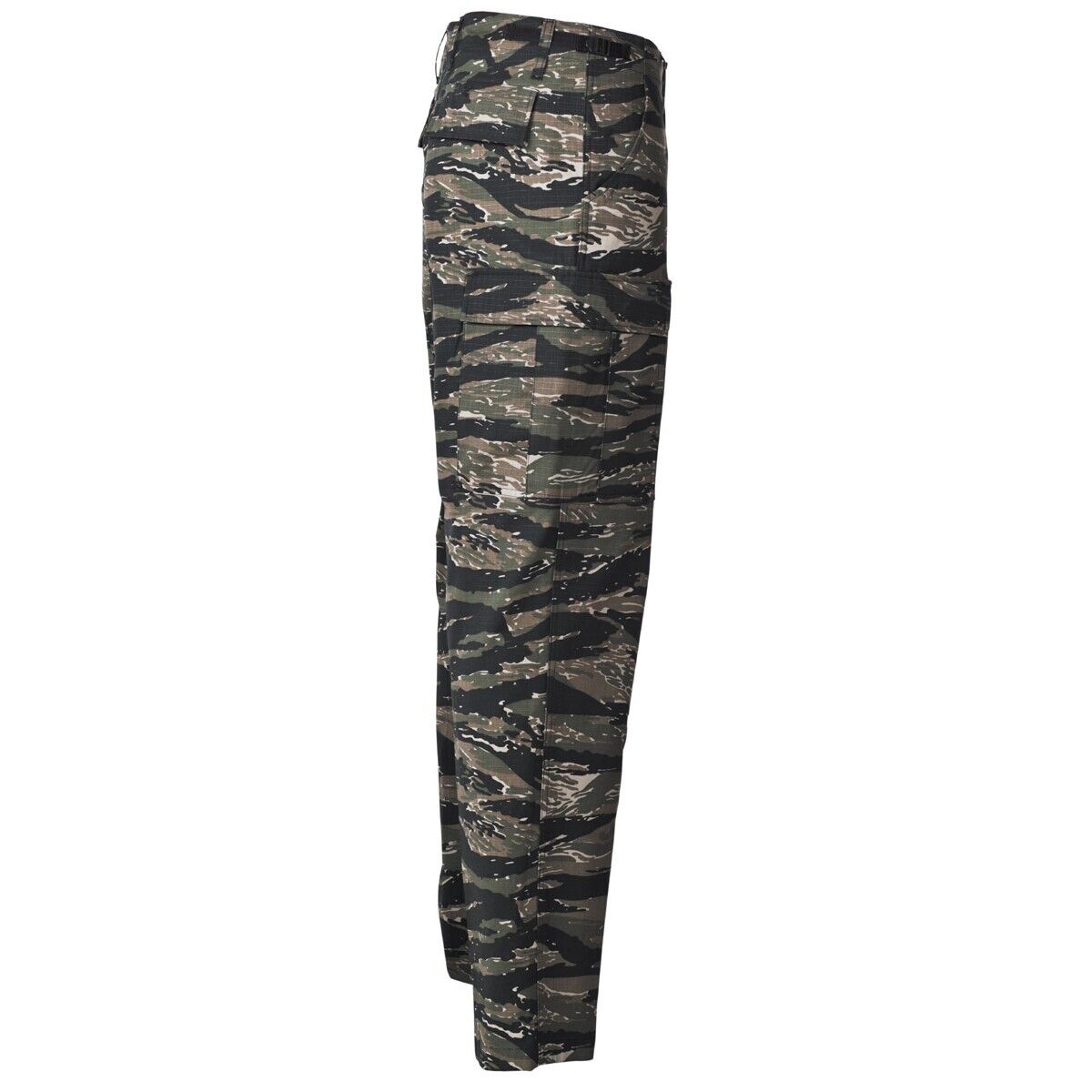 US Army Camo Tactical BDU Pants Military Combat Rip Stop Trousers Tiger Stripe