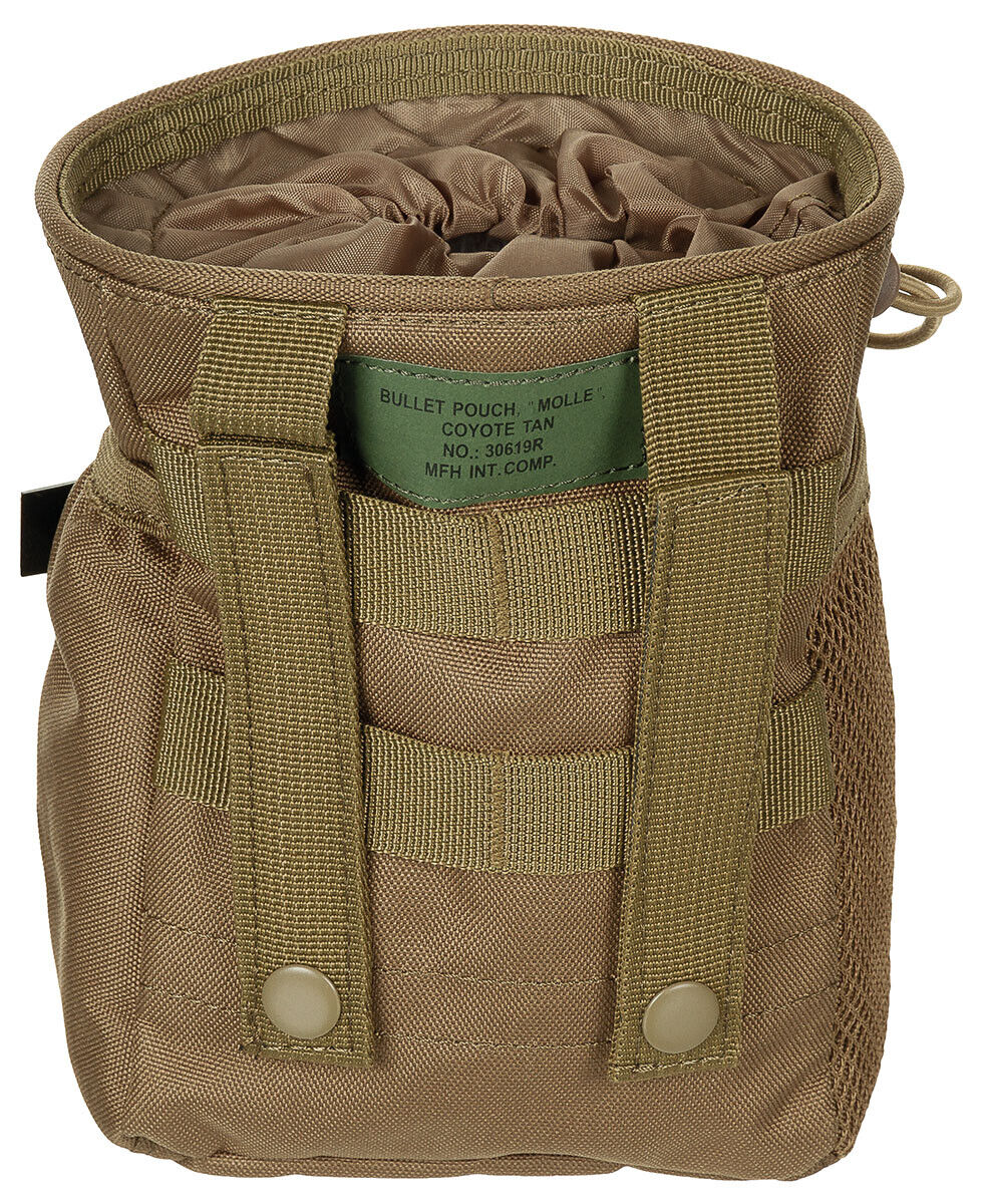 Military Army Gear Dump Pouch Outdoor Hunting Lightweight MOLLE Coyote Tan