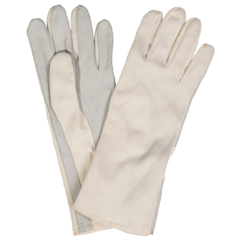 German Army Vintage Aramid Pilot Gloves Heat-Resistant Military Surplus Used