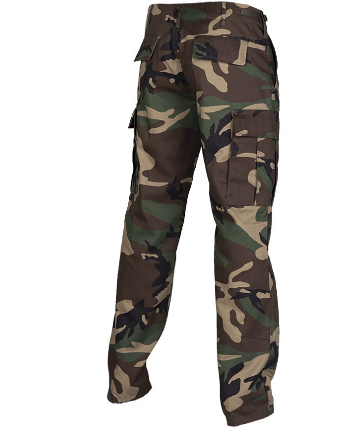 US Army Trousers Rangers Hunting Trekking BDU Military Style Pants Camo