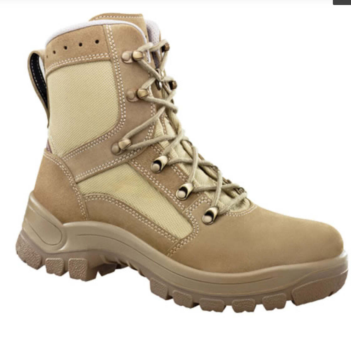 German Army Khaki Hot/Dry Combat Field Boots Lightweight Durable GoreTex