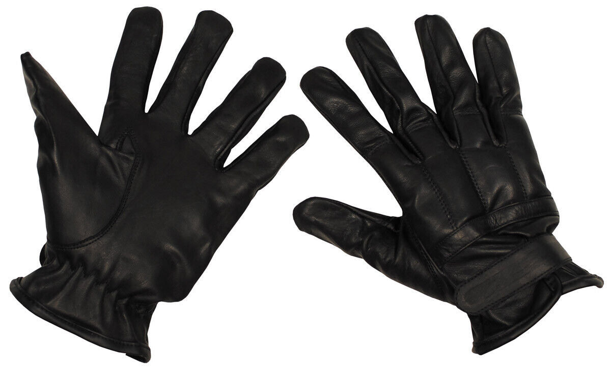 Leather High Quality Gloves Black Quartz Sand Filling