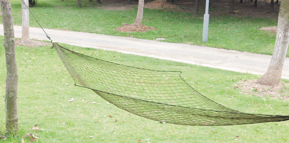 Hammock Outdoor Camping Lightweight Small OD Green ca. 185 x 52 cm