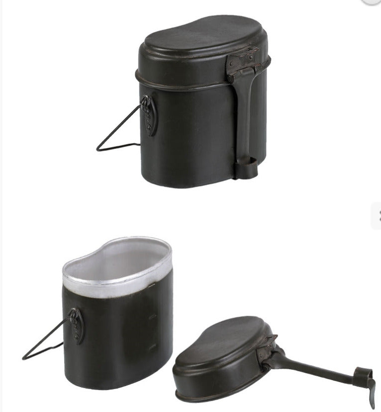Genuine Romanian Army 2-Piece Mess Kit Authentic Military Surplus Used