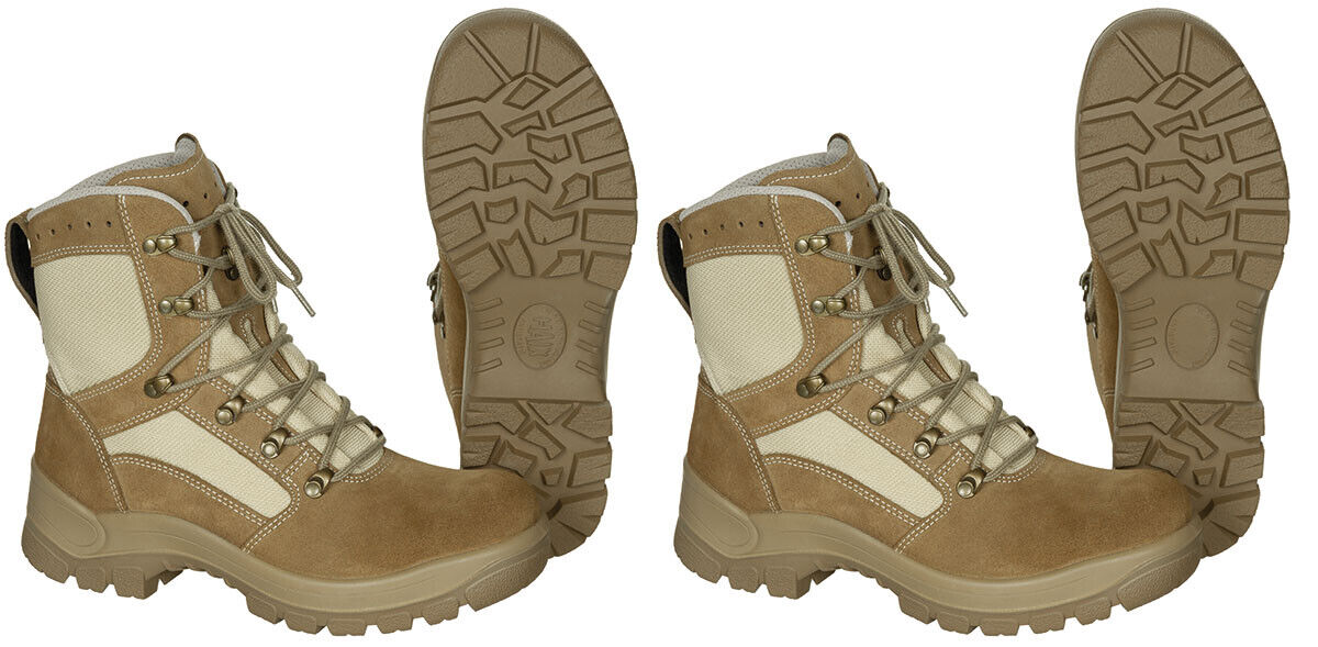 Original German Army Combat Boots Lady Haix Goretex Khaki – Like New