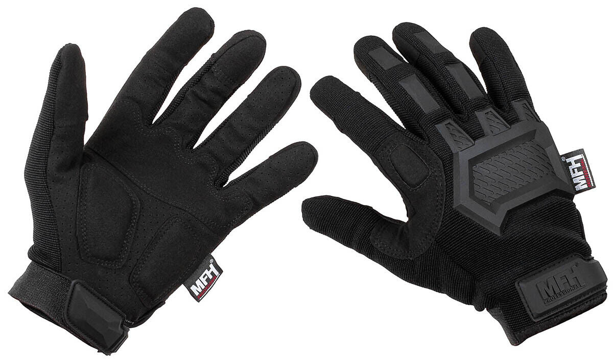 Gloves Tactical Breathable Army Military Lightweight Action Black