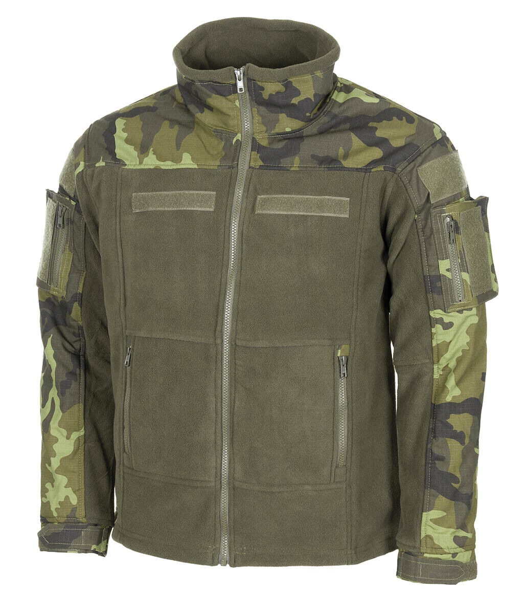 Army Jacket Combat Tactical Military Fleece SoftShell Breathable M 95 CZ camo
