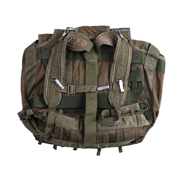 Czech Army OD Backpack Para Vintage Military Surplus Durable Used