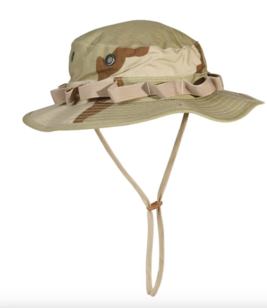 US Army Style Hat Weatherproof Breathable Trilaminat Boonie Boonie Cap 3-col Des