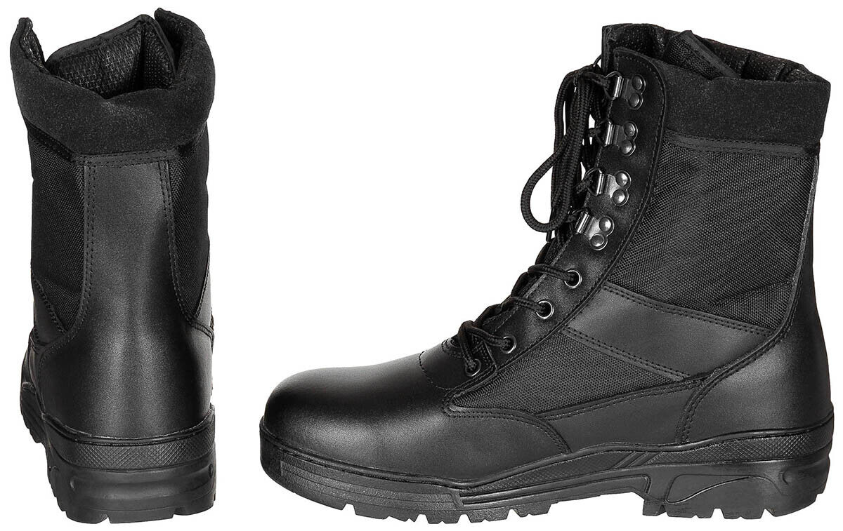 Army Patrol Boots 8-Hole Lightweight Comfortable Action-Leather MFH