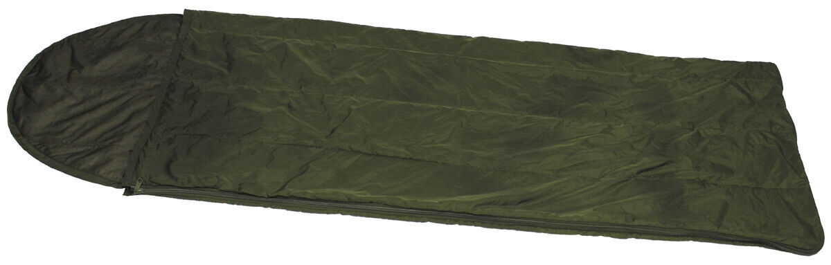 Original British Army Military GB Sleeping Bag OD Green Warm Weather Used