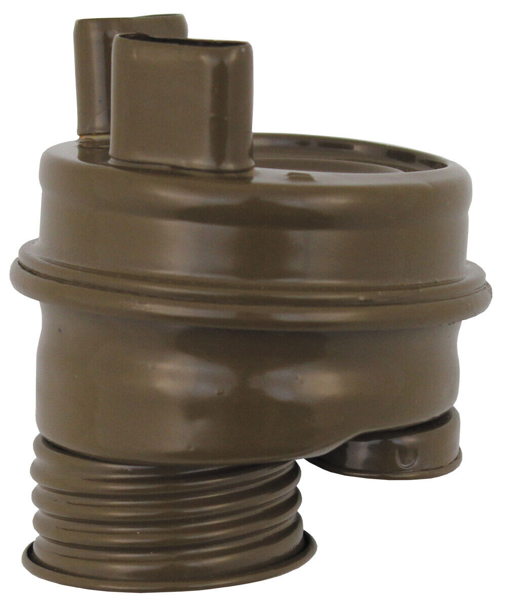 Original Russian respirator valve for the GP-5 mask, brown