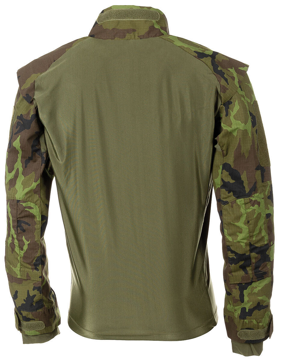 US Tactical Shirt Mens Combat Military Long Sleeved M 95 CZ camo OD Green