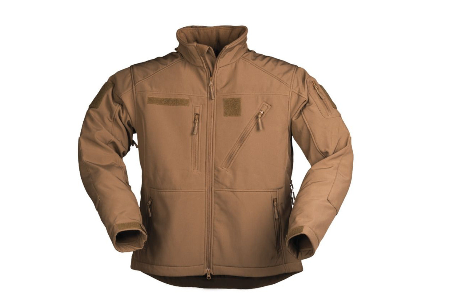 MIL-TEC Military Softshell Jacket SCU 14 WASP Z1 Tactical Combat Army Coyote