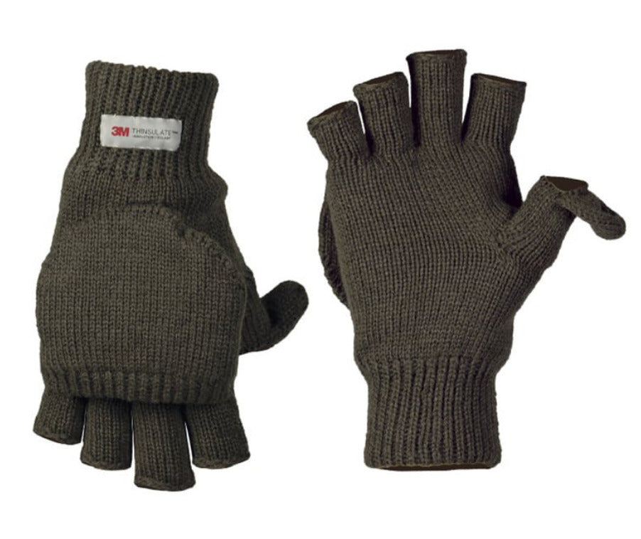 Army Hunting Shooting Combat Military Style Warm Winter Gloves One Size