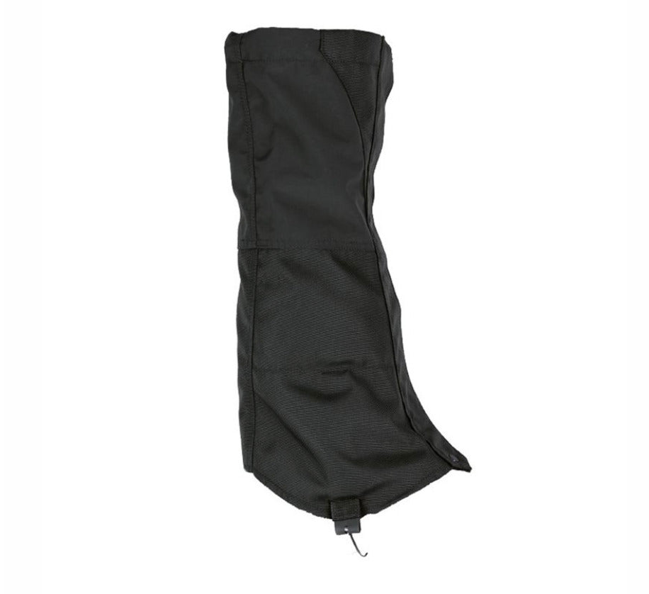 Outdoor Gaiters Steel Wire Fixing Gaiters For Hiking Hunting Weatherproof Black