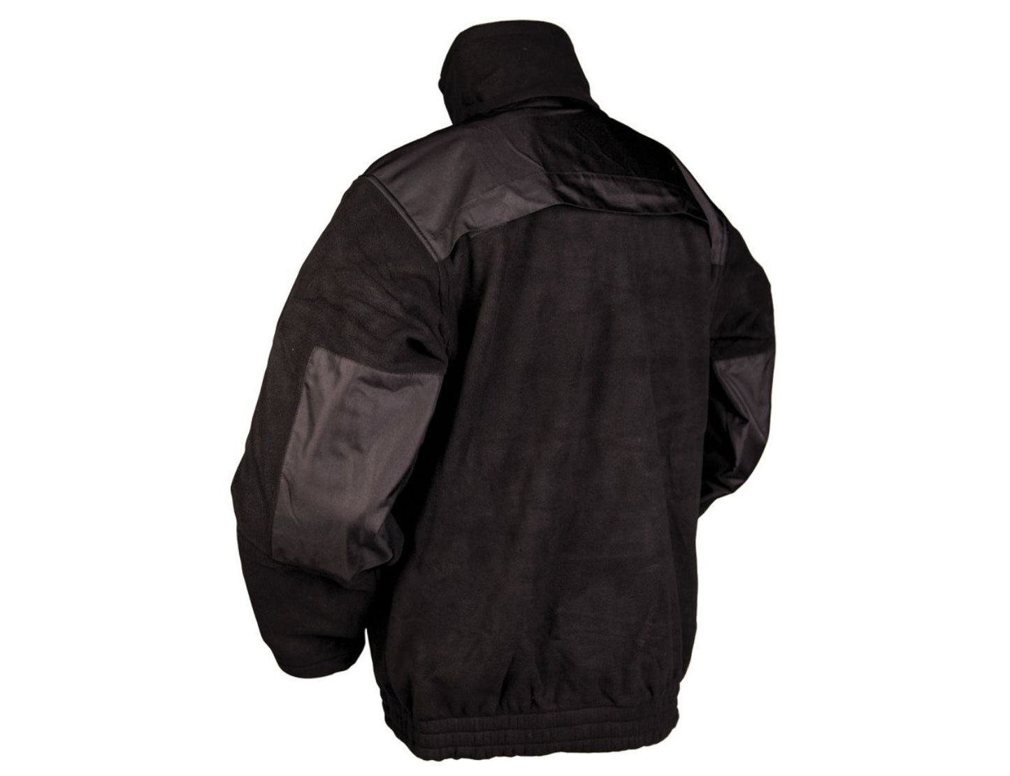 MIL-TEC Security Jacket Warm Outdoor Fleece Tactical Men's Black