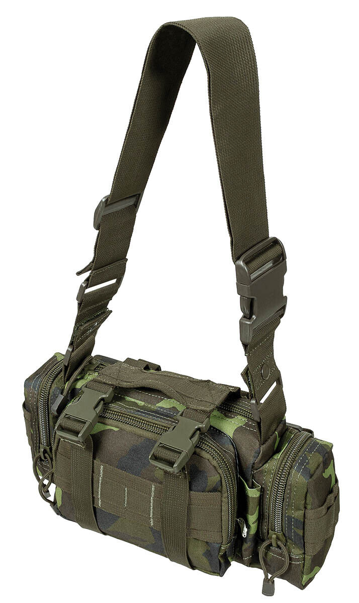 M 95 CZ Camo Hip/Shoulder Bag Adjustable/Detachable Strap Versatile Belt Fix