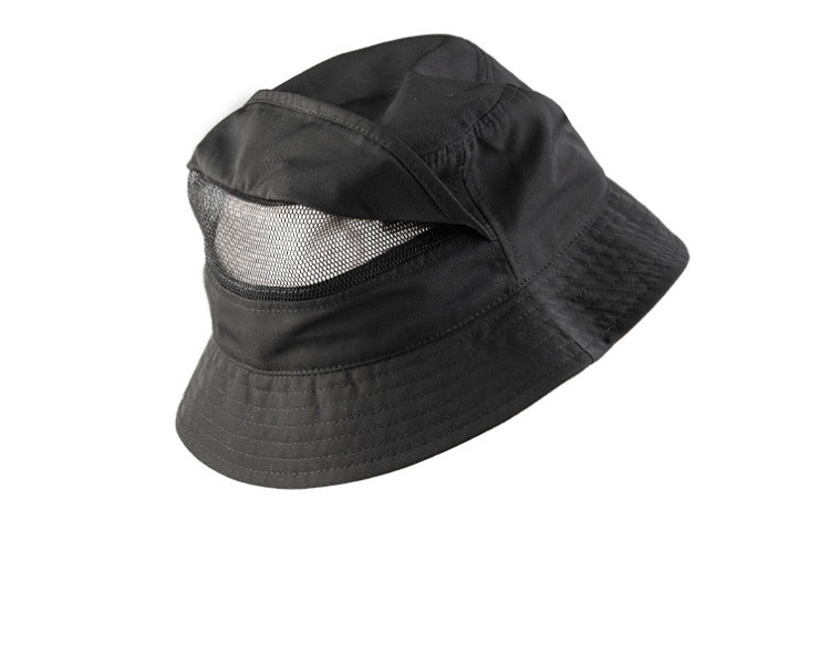 US Army Style Hat Outdoor Hunting Fishing Boonie Quick-Dry Cap Black