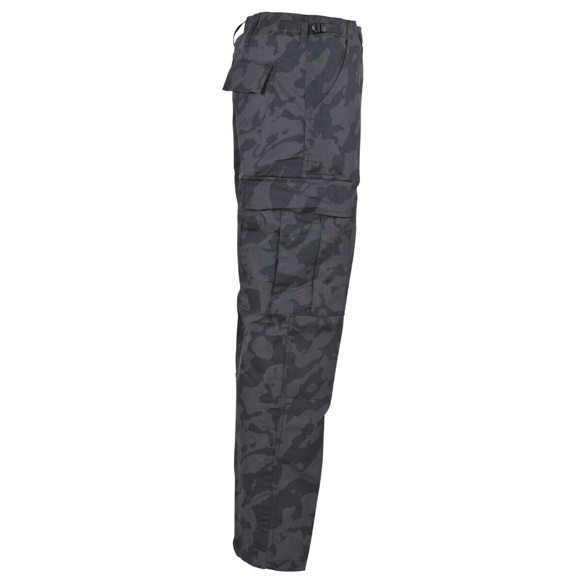 US Army Mens Tactical BDU Pants Military Combat Rip Stop Trousers Night Camo